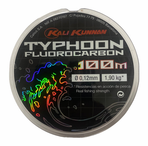 Kali kunnan Typhoon Fluorocarbon 100m