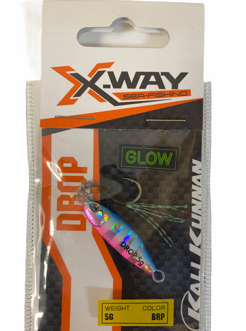 Xway Drop jig glow BRP